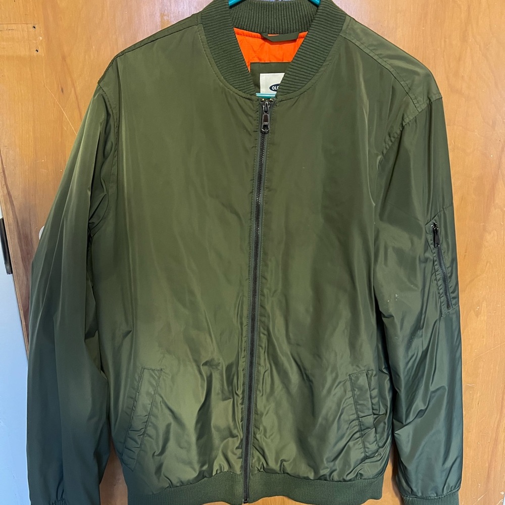 Green Bomber Jacket